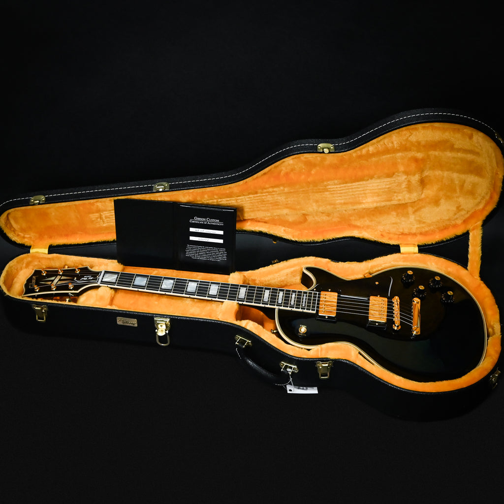 Gibson Custom 1968 Les Paul Custom Reissue Gloss- Ebony 2026 (600178)