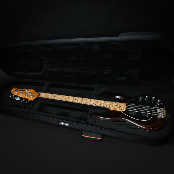 Ernie Ball Music Man StingRay 5 Special HH 5-String Bass Guitar- Translucent Oxblood (K07360)