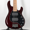 Ernie Ball Music Man StingRay 5 Special HH 5-String Bass Guitar- Translucent Oxblood (K07360)