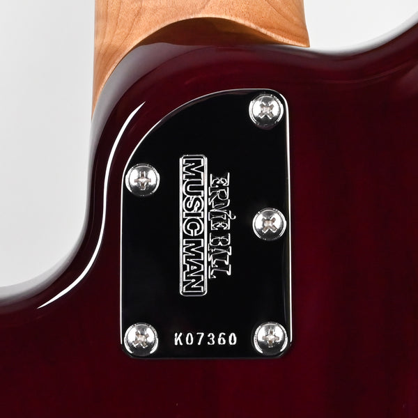Ernie Ball Music Man StingRay 5 Special HH 5-String Bass Guitar- Translucent Oxblood (K07360)