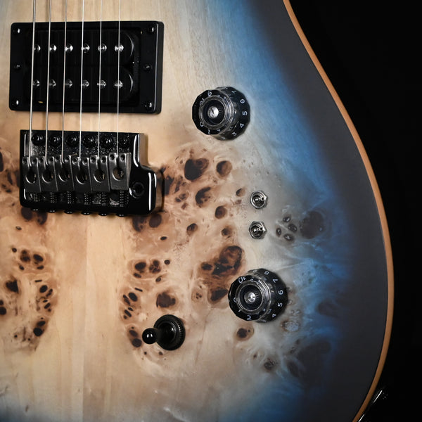 PRS SE Custom 24-08 Poplar Burl Limited Edition- Lake Blue Midnight Burst 2025 (CTIG111991)
