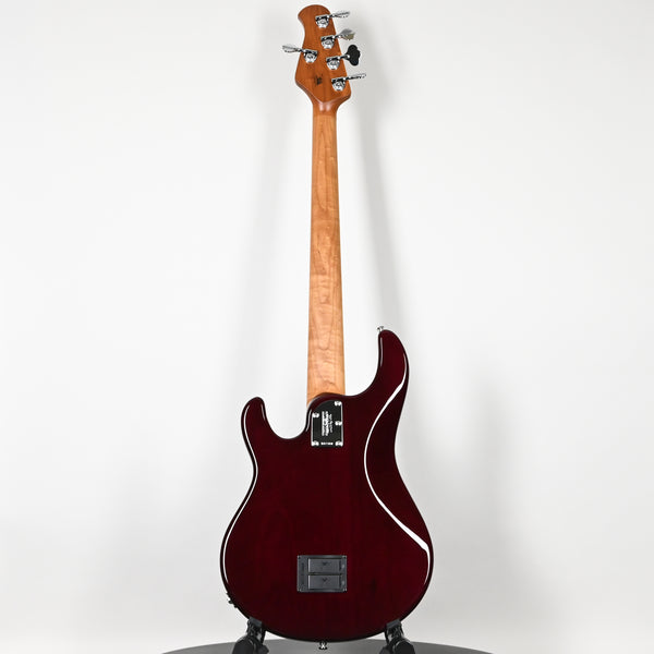Ernie Ball Music Man StingRay 5 Special HH 5-String Bass Guitar- Translucent Oxblood (K07360)