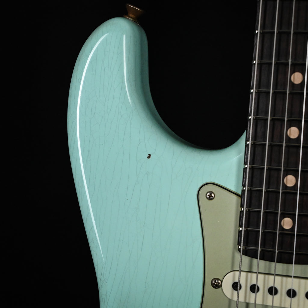 Fender Custom Shop '62 Stratocaster HSS w/ Alder Body, Relic- Surf Green 2026 (R151914)