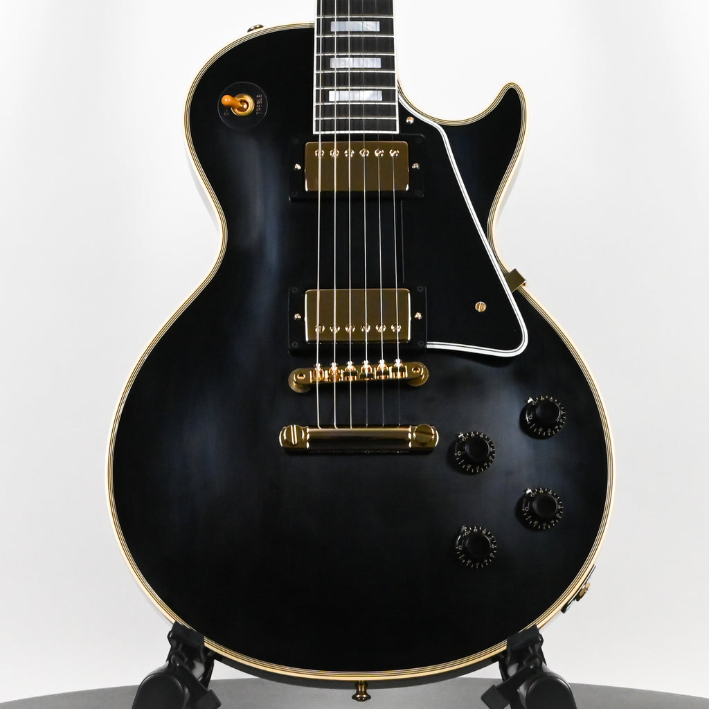Gibson Custom 1957 Les Paul Custom Reissue VOS- Ebony 2025 (751378)
