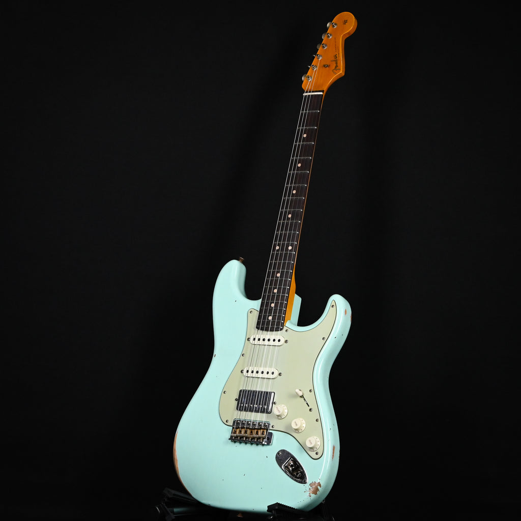Fender Custom Shop '62 Stratocaster HSS w/ Alder Body, Relic- Surf Green 2026 (R151914)