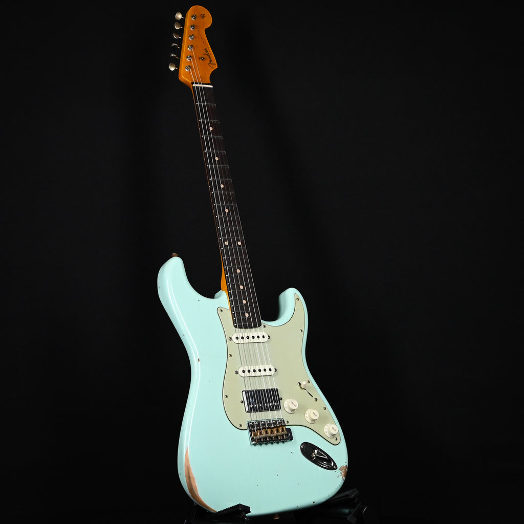Fender Custom Shop '62 Stratocaster HSS w/ Alder Body, Relic- Surf Green 2026 (R151914)