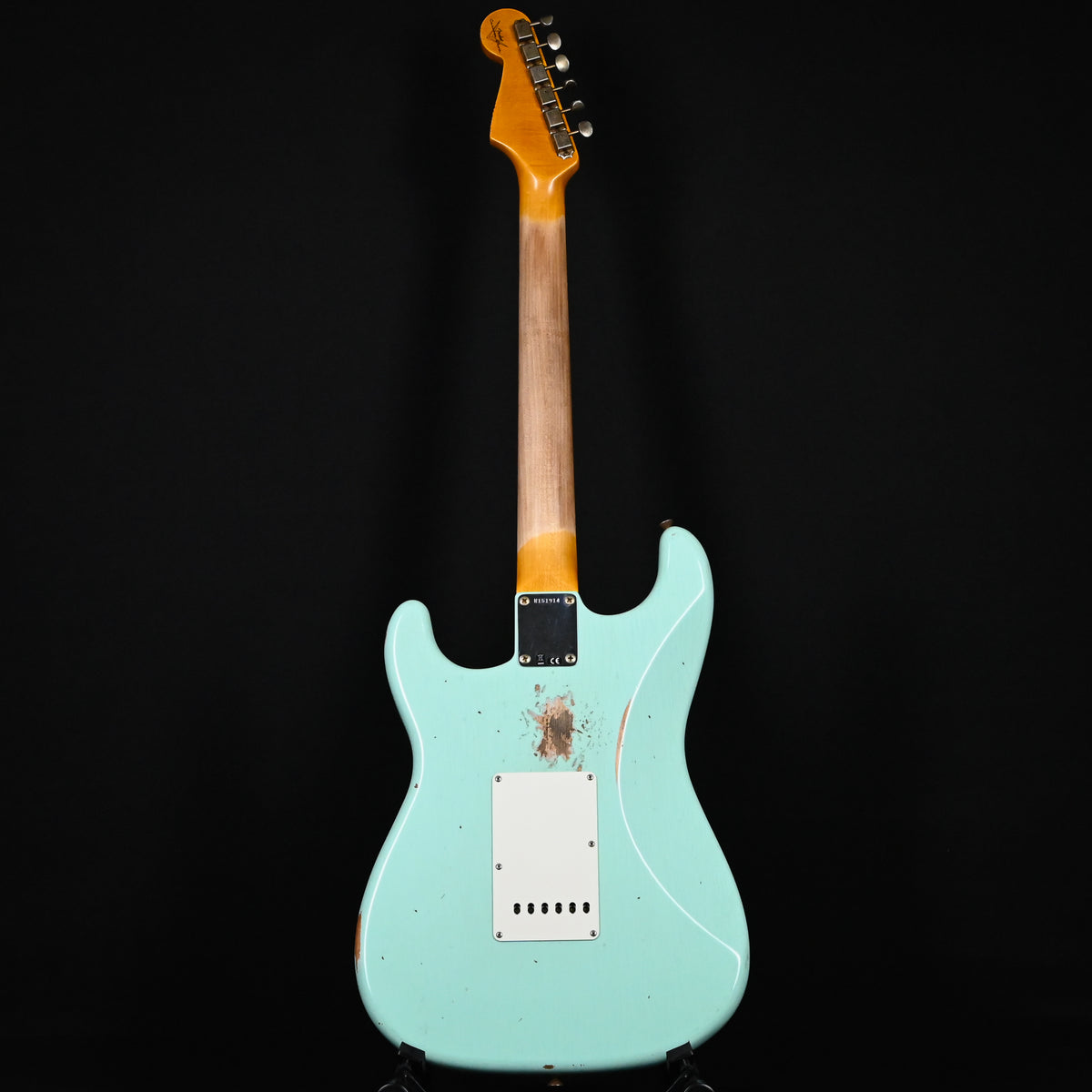 Fender Custom Shop '62 Stratocaster HSS w/ Alder Body, Relic- Surf Green 2026 (R151914)