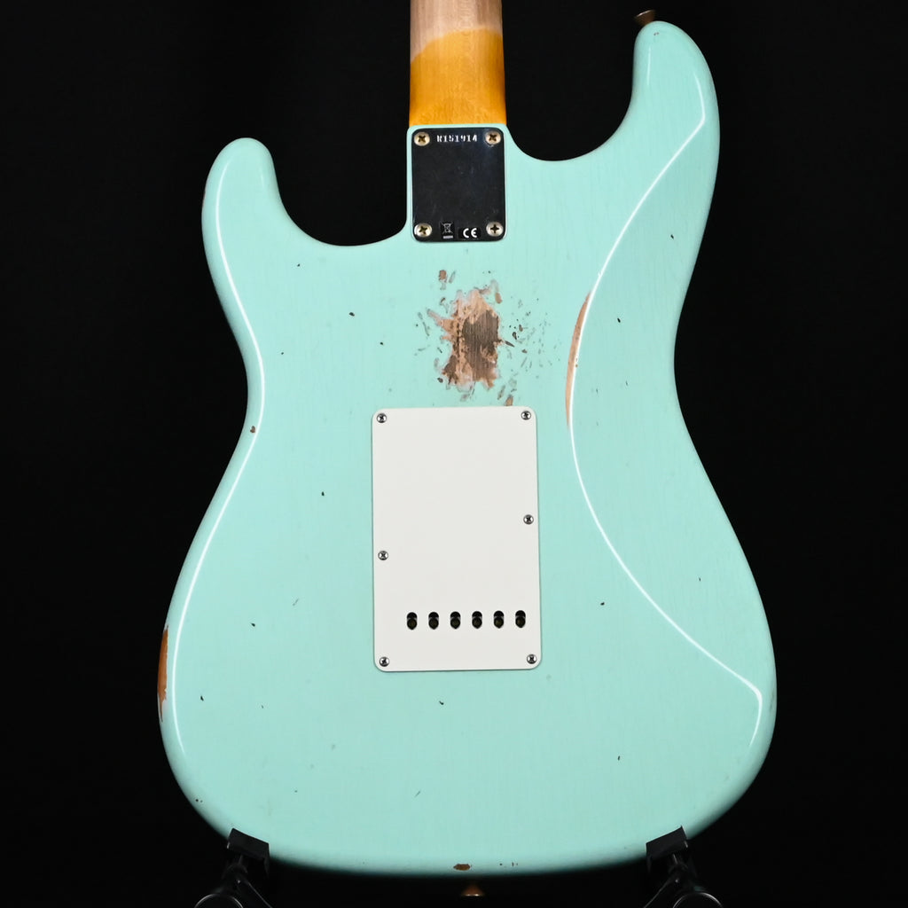 Fender Custom Shop '62 Stratocaster HSS w/ Alder Body, Relic- Surf Green 2026 (R151914)