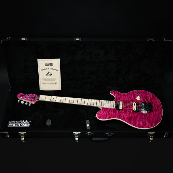 Ernie Ball Music Man Axis 30th Anniversary (No. 45 of 100) Electric Guitar- Translucent Pink 2026 (H10842)