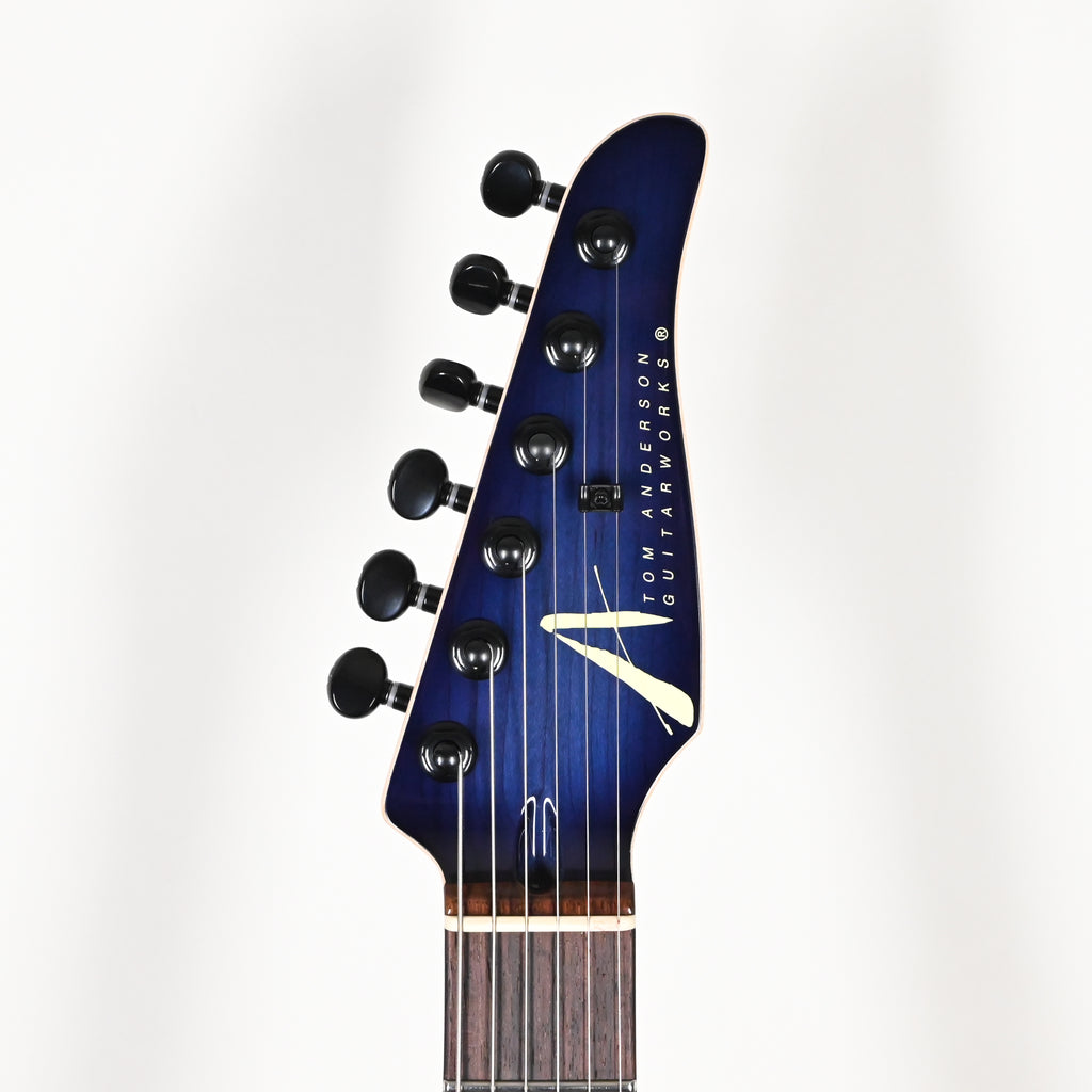 Tom Anderson Custom Angel Electric Guitar- Arctic Blue Burst w/ Binding 2026 (07-23-26P)