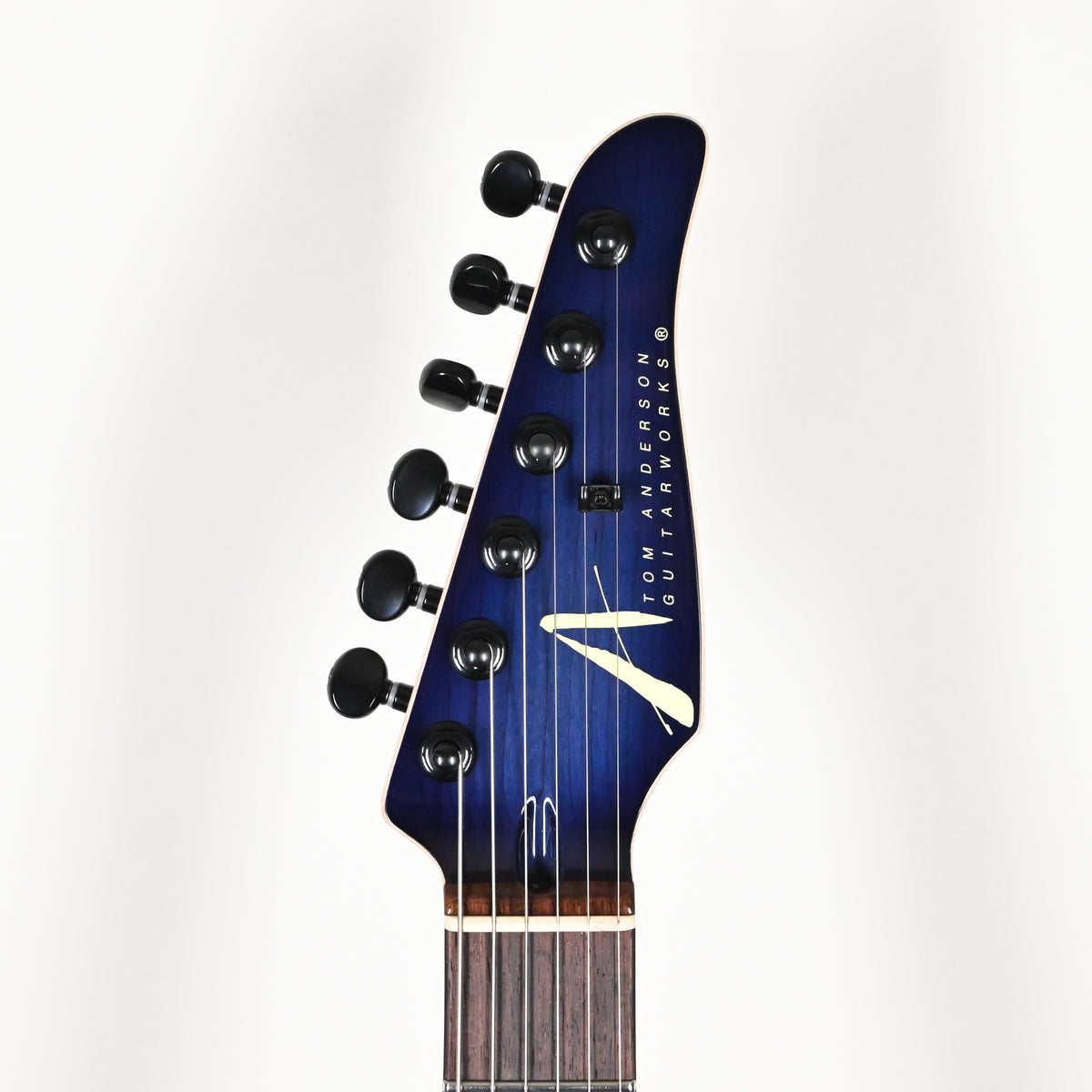Tom Anderson Custom Angel Electric Guitar- Arctic Blue Burst w/ Binding 2026 (07-23-26P)