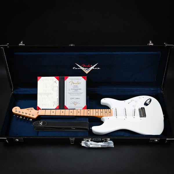 Fender Custom Shop Masterbuilt David Brown Stratocaster 1950's Olympic White (R135787)