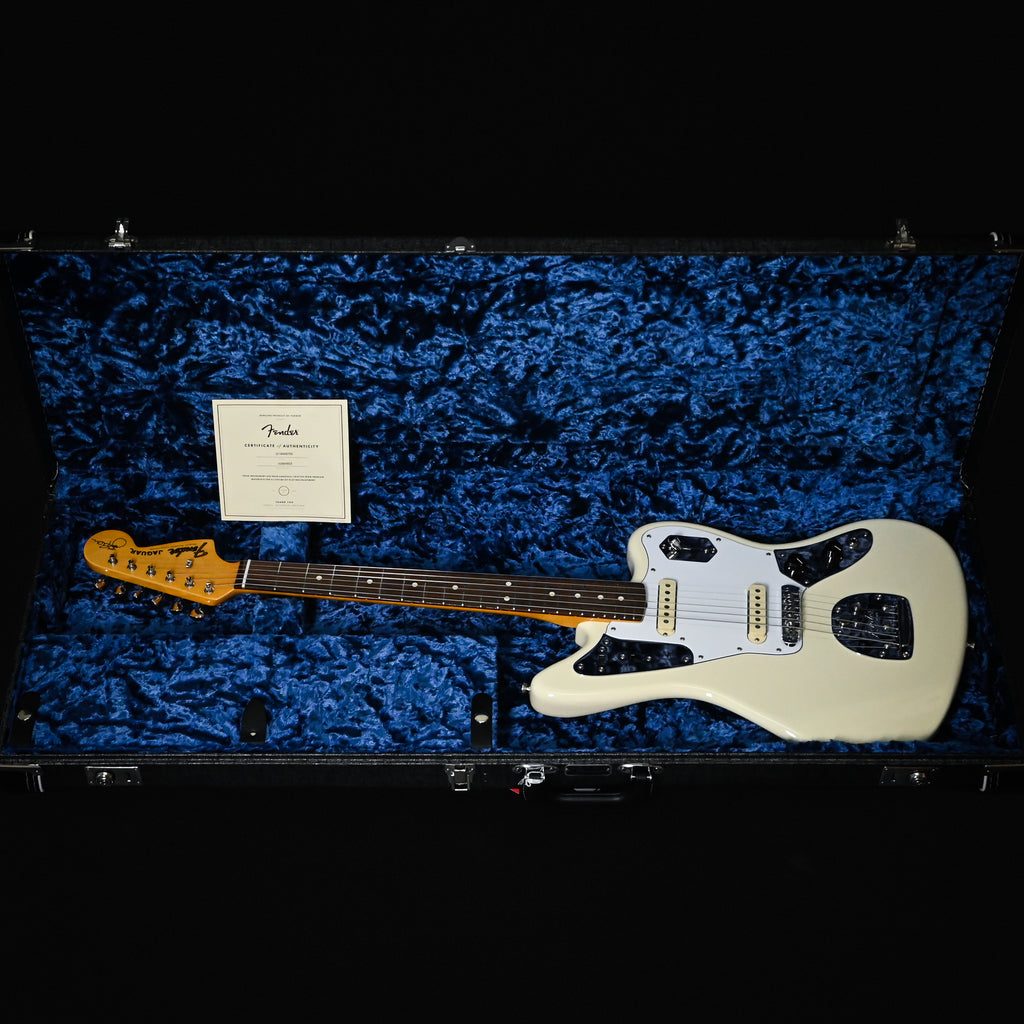 Fender Johnny Marr Jaguar Electric Guitar- Olympic White 2026 (V2664853)
