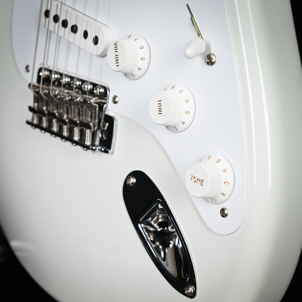 Fender Custom Shop Masterbuilt David Brown Stratocaster 1950's Olympic White (R135787)