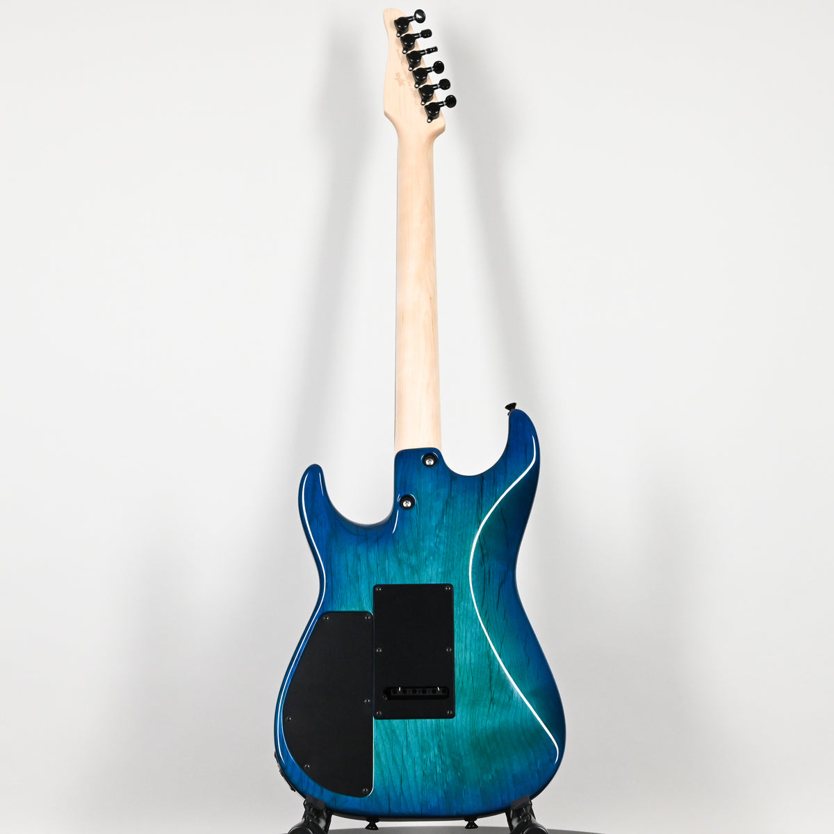 Tom Anderson Custom Drop Top Electric Guitar- Bora to Transparent Blue Burst w/ Binding 2026 (07-17-26P)