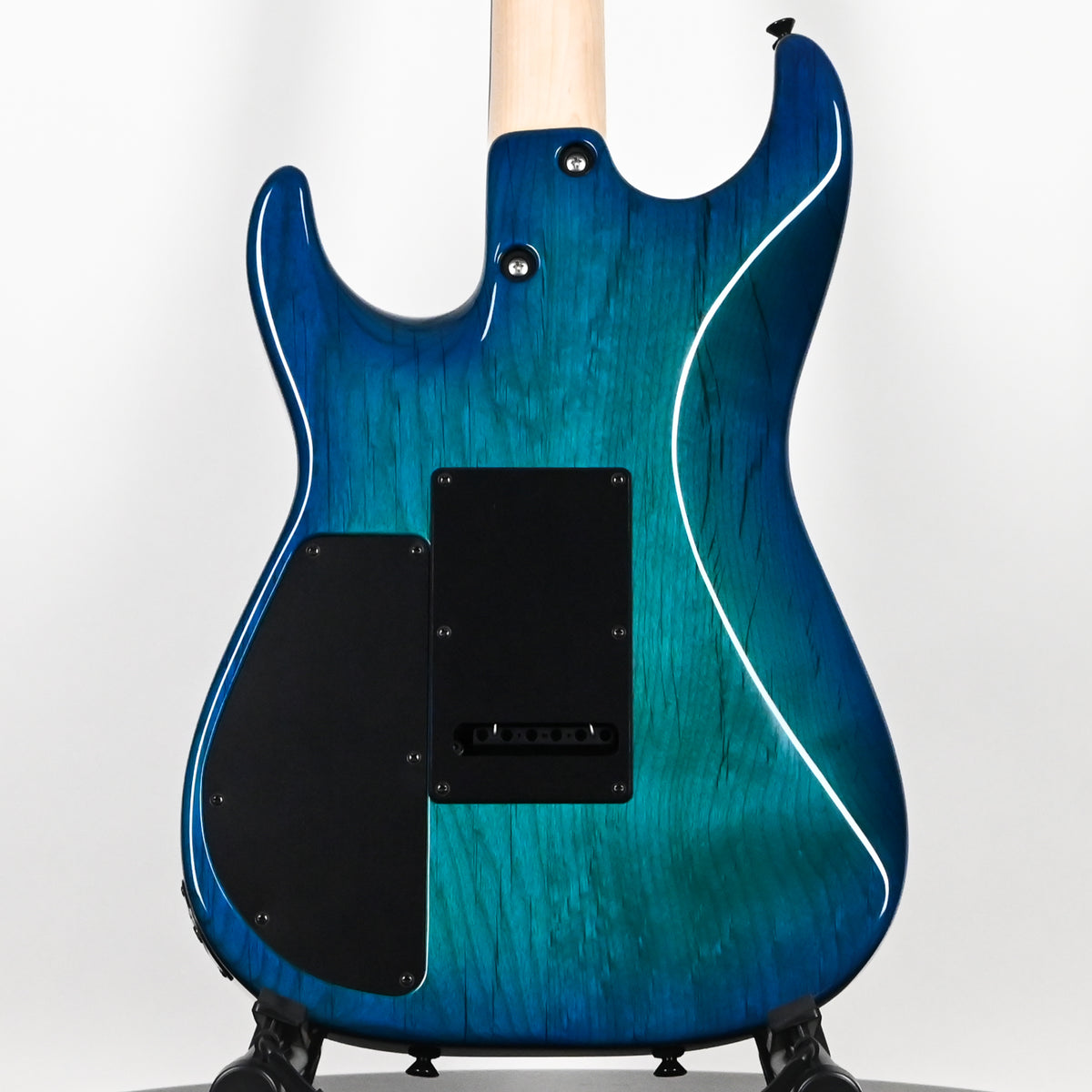 Tom Anderson Custom Drop Top Electric Guitar- Bora to Transparent Blue Burst w/ Binding 2026 (07-17-26P)