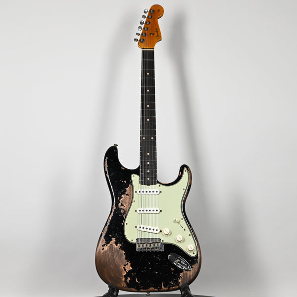 Fender Custom Shop Limited Edition 62/63 Stratocaster Super Heavy Relic- Black 2025 (CZ585200)