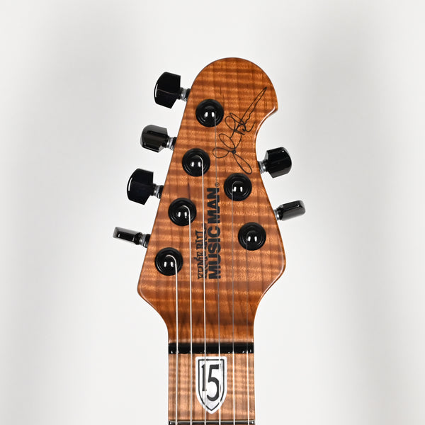 Ernie Ball Music Man John Petrucci Signature JP15 Electric Guitar- Green Tiger Eye 2026 (H10285)