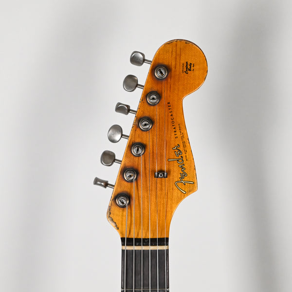Fender Custom Shop Limited Edition 62/63 Stratocaster Super Heavy Relic- Black 2025 (CZ585200)