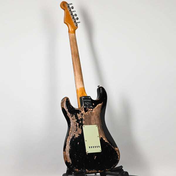 Fender Custom Shop Limited Edition 62/63 Stratocaster Super Heavy Relic- Black 2025 (CZ585200)