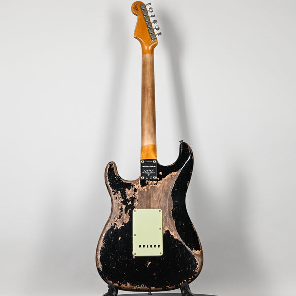 Fender Custom Shop Limited Edition 62/63 Stratocaster Super Heavy Relic- Black 2025 (CZ585200)