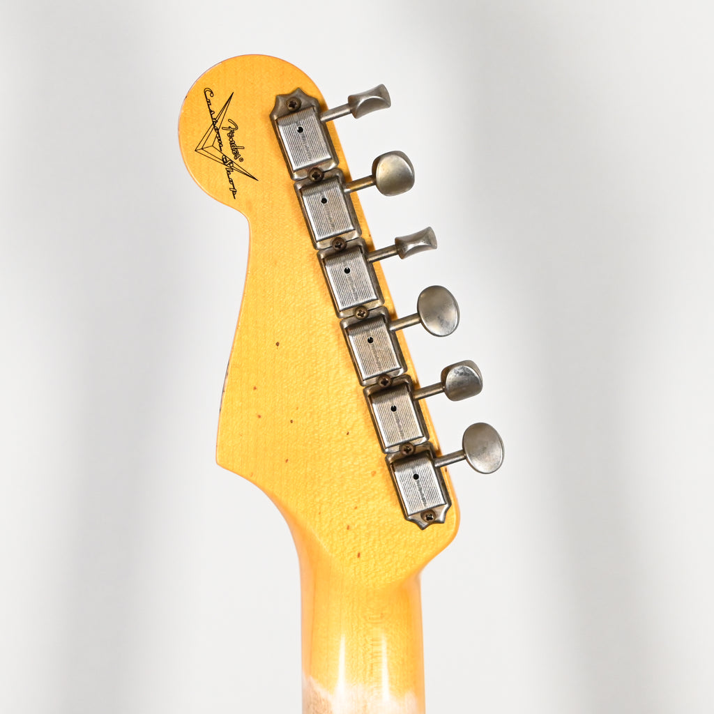 Fender Custom Shop '62 Stratocaster HSS w/ Painted Headcap, Relic- Purple Sparkle 2026 (R152028)