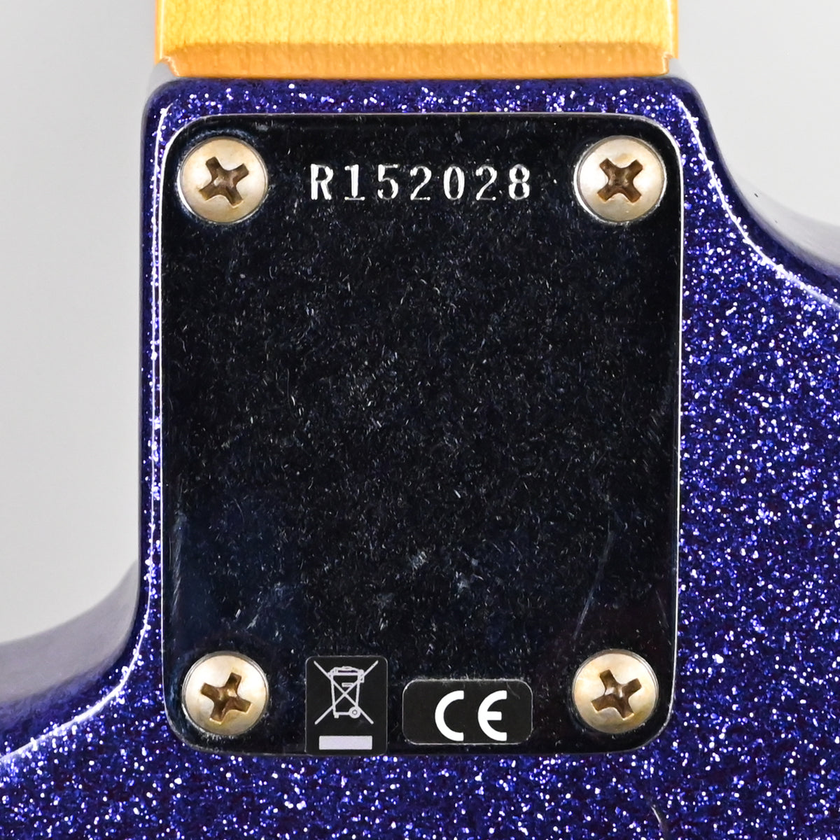 Fender Custom Shop '62 Stratocaster HSS w/ Painted Headcap, Relic- Purple Sparkle 2026 (R152028)