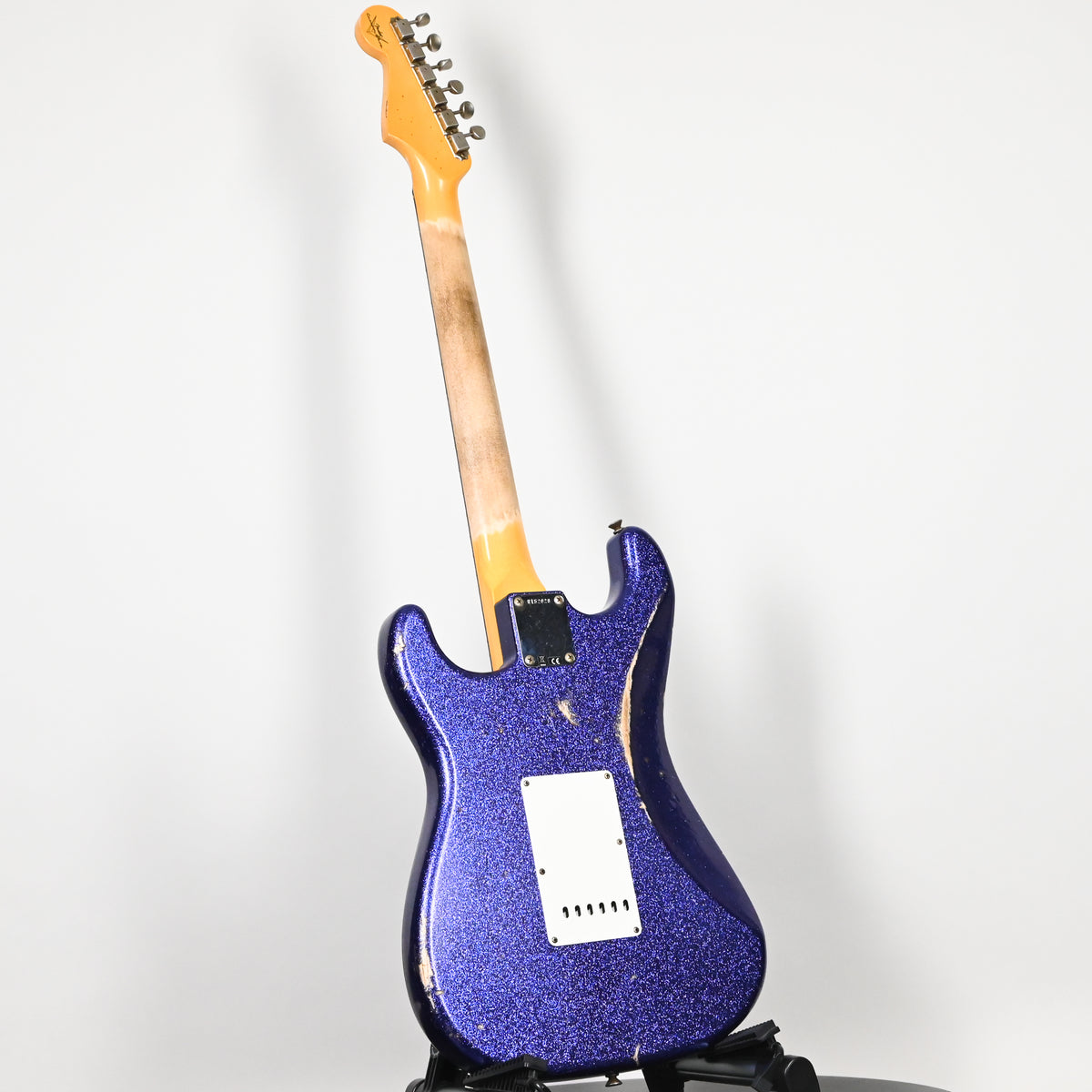 Fender Custom Shop '62 Stratocaster HSS w/ Painted Headcap, Relic- Purple Sparkle 2026 (R152028)