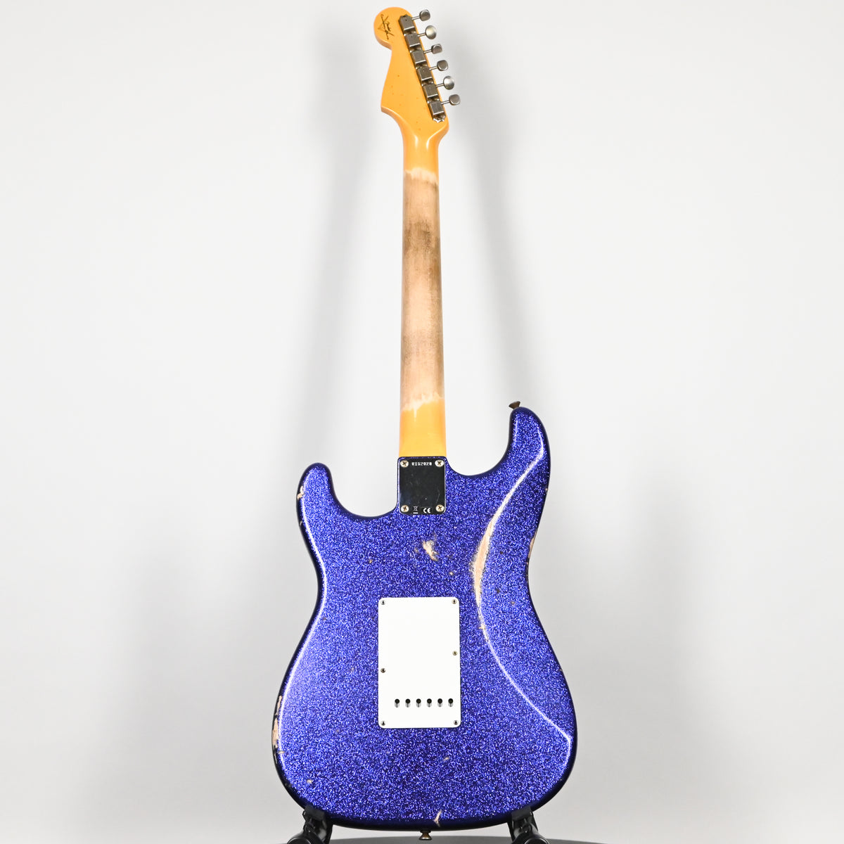 Fender Custom Shop '62 Stratocaster HSS w/ Painted Headcap, Relic- Purple Sparkle 2026 (R152028)