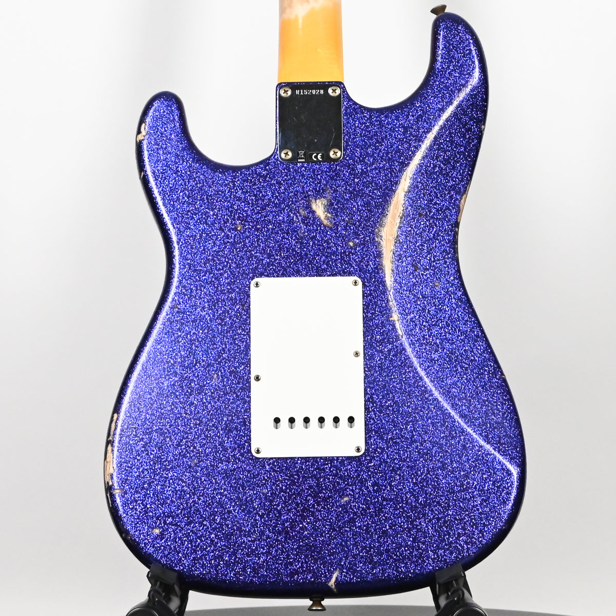 Fender Custom Shop '62 Stratocaster HSS w/ Painted Headcap, Relic- Purple Sparkle 2026 (R152028)