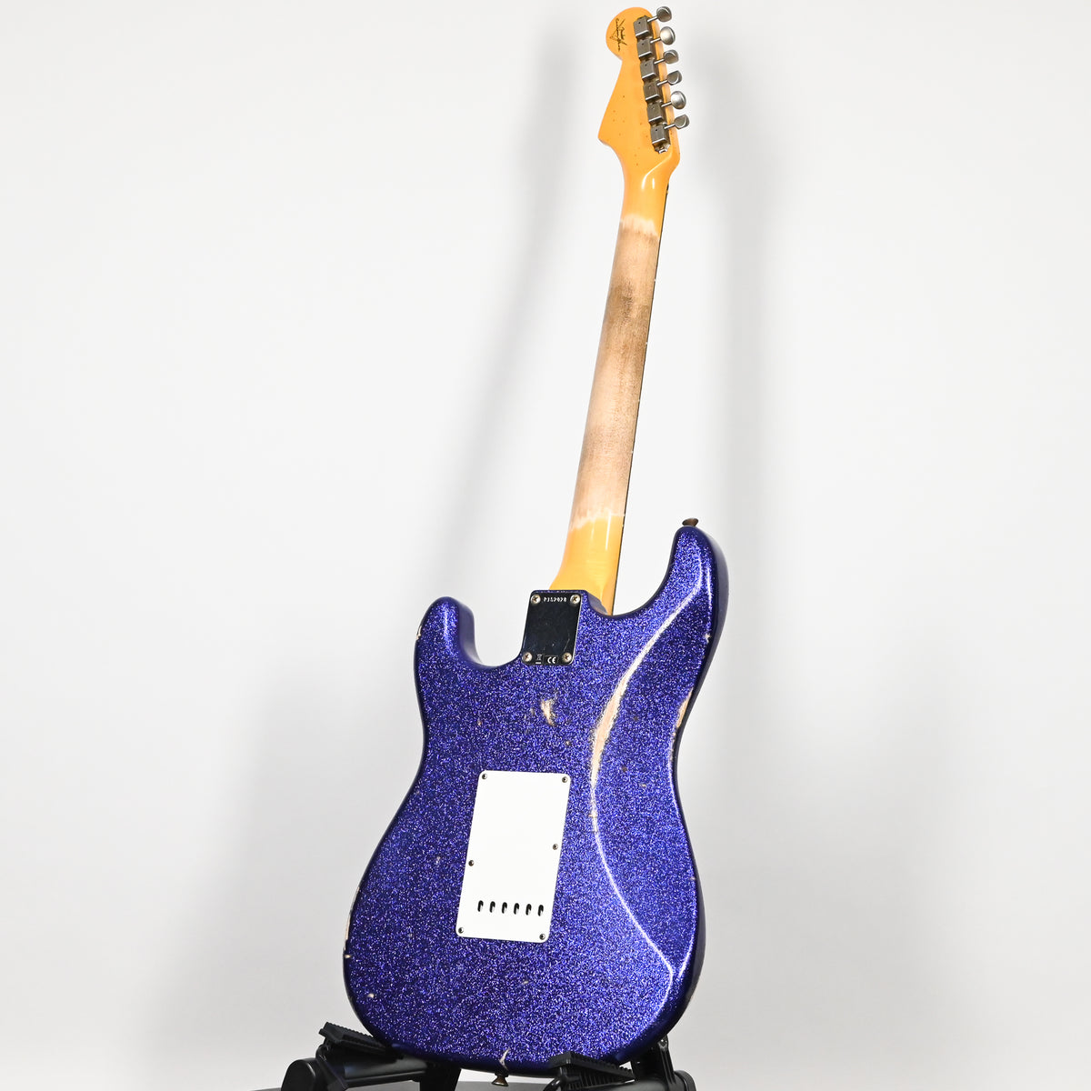 Fender Custom Shop '62 Stratocaster HSS w/ Painted Headcap, Relic- Purple Sparkle 2026 (R152028)