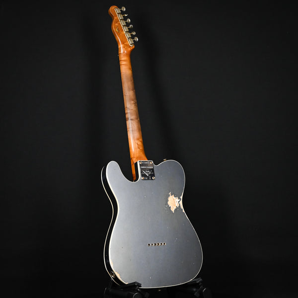 Fender Custom Shop Limited Edition HS Telecaster Custom Relic- Aged Charcoal Frost Metallic 2024 (CZ580047)