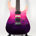 Tom Anderson Custom Angel Electric Guitar- Sheer Purple Wipeout w/ Binding 2026 (08-27-26P)