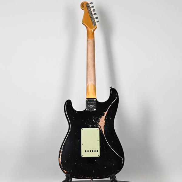 Fender Custom Shop 1962 Stratocaster w/ Handwound 60/63 Pickups, Heavy Relic- Black 2025 (CZ585180)