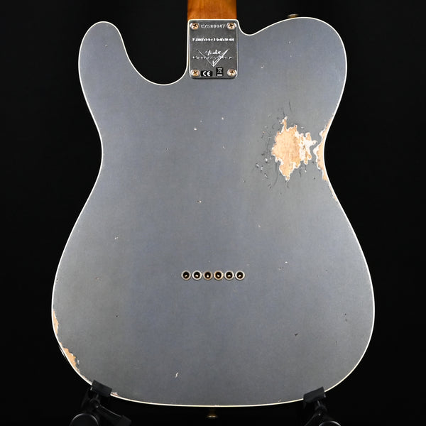 Fender Custom Shop Limited Edition HS Telecaster Custom Relic- Aged Charcoal Frost Metallic 2024 (CZ580047)