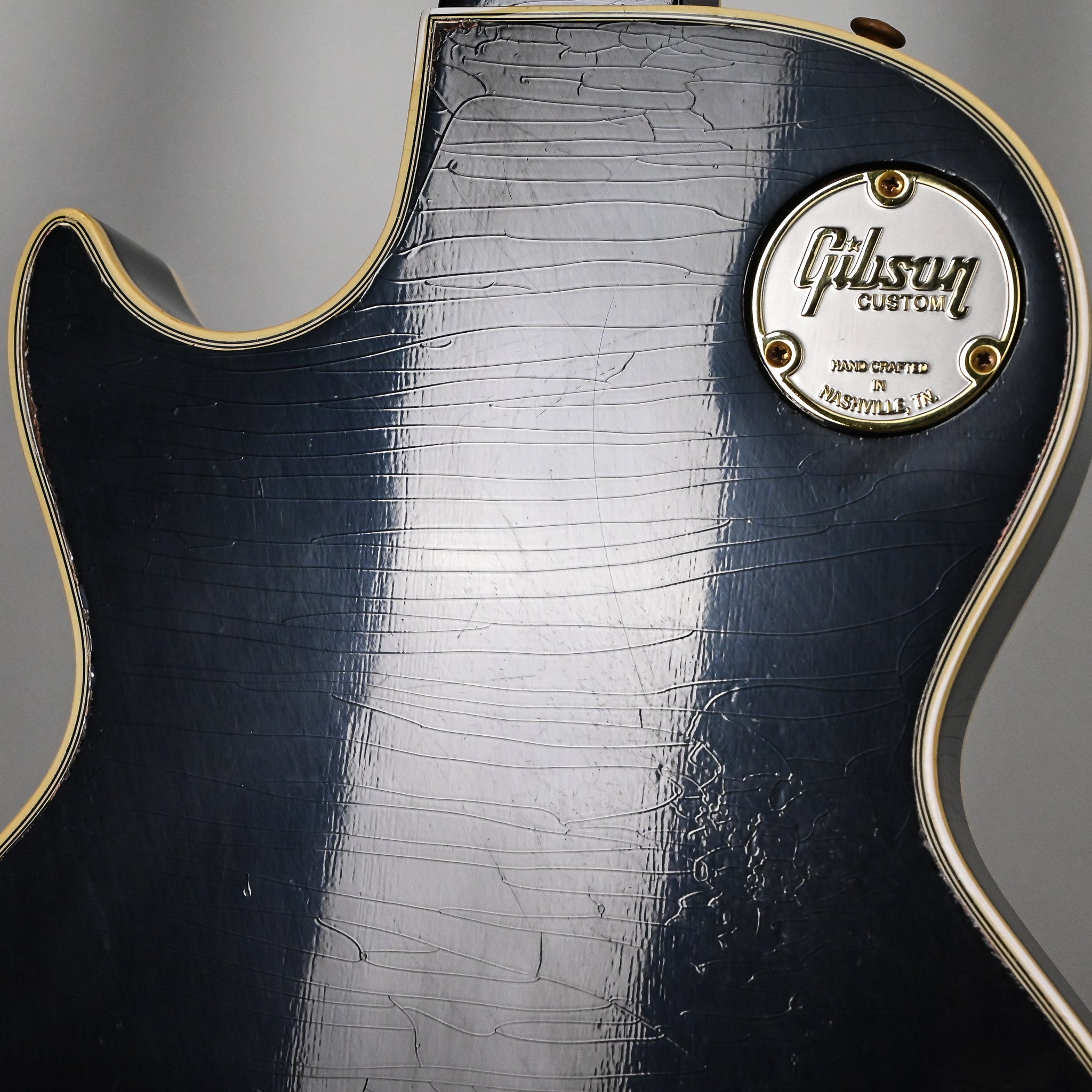 Gibson Custom Mick Ronson 1968 Les Paul Custom Collector's Edition Murphy Lab Light Aged - Antique Natural / Ebony 2026 (MR081)