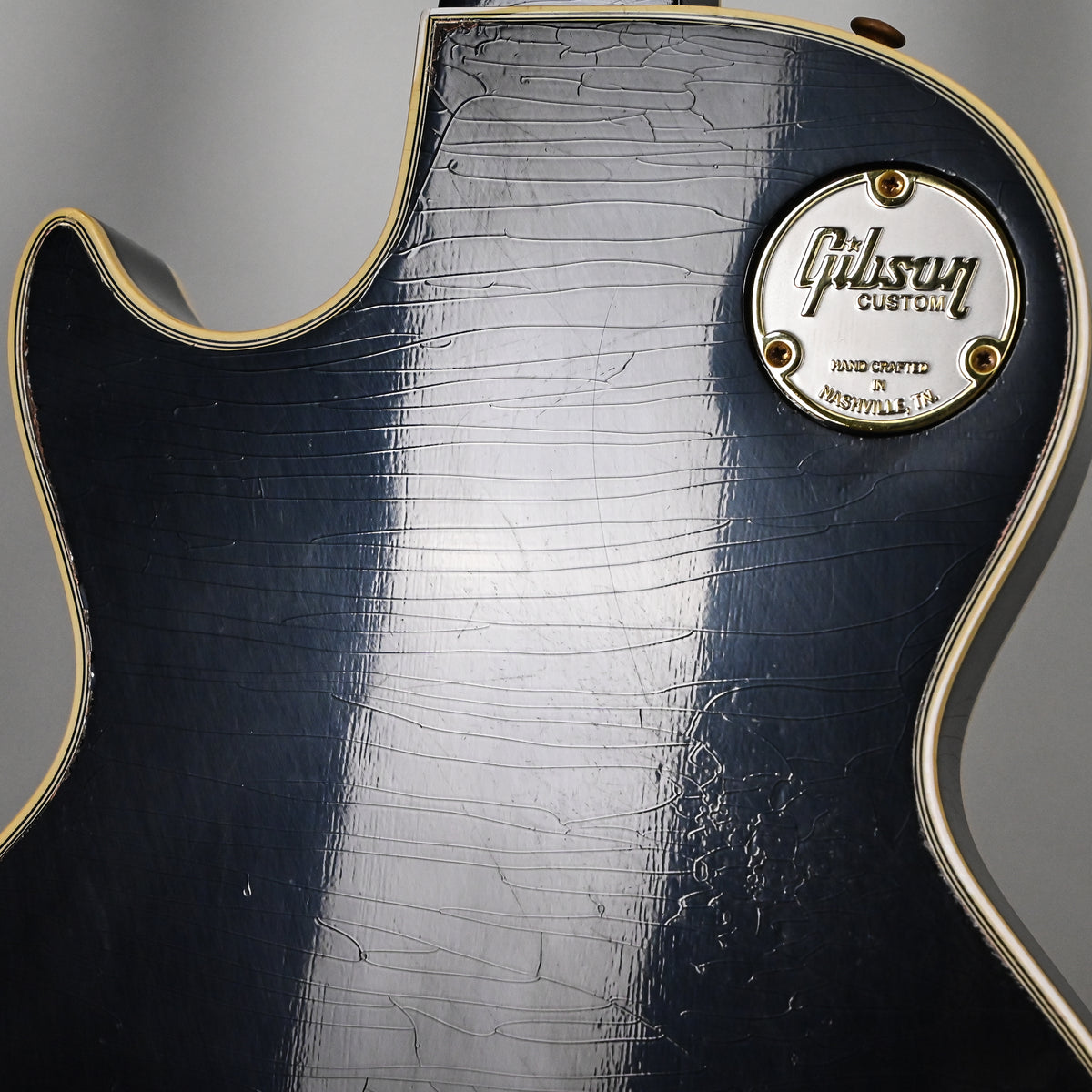 Gibson Custom Mick Ronson 1968 Les Paul Custom Collector's Edition Antique Natural/Ebony 2026 (MR081)