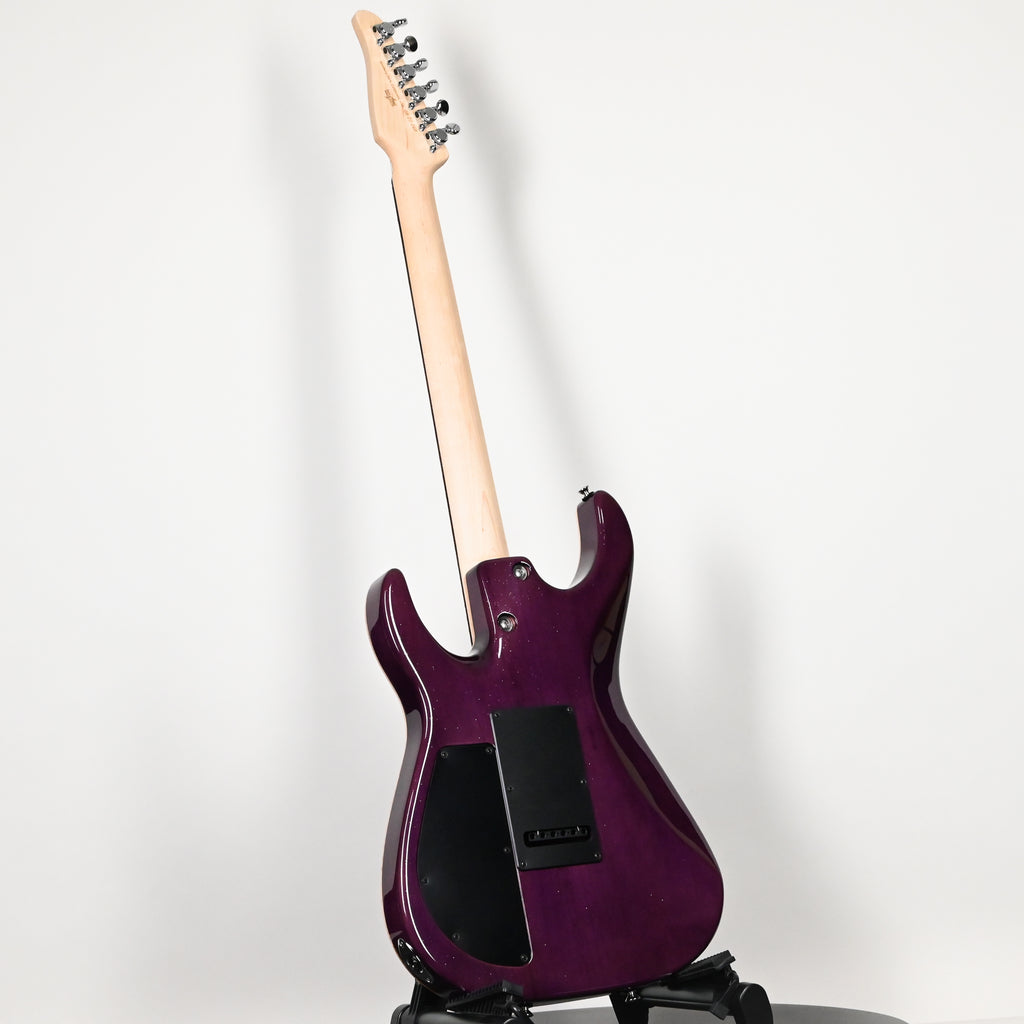 Tom Anderson Custom Angel Electric Guitar- Sheer Purple Wipeout w/ Binding 2026 (08-27-26P)