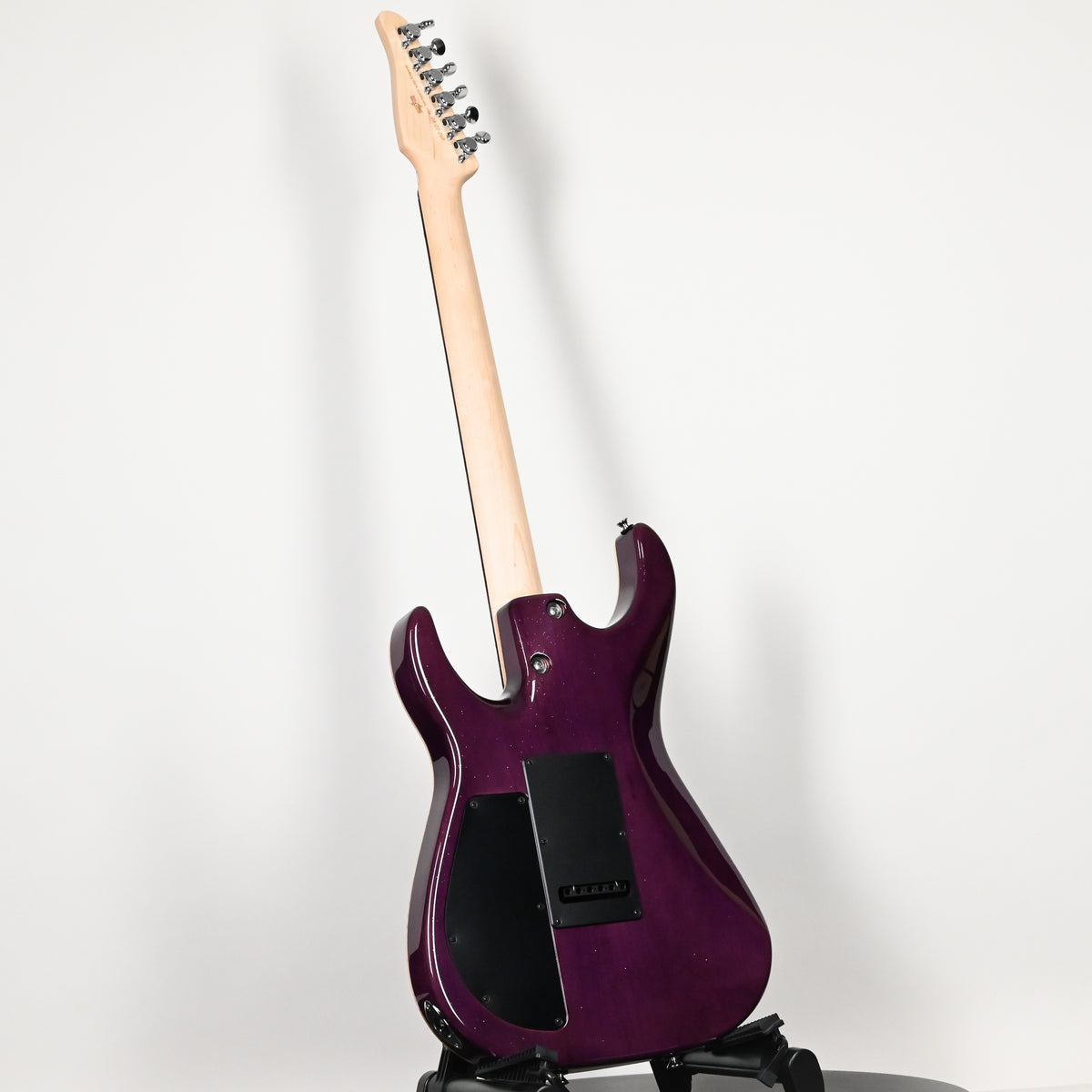 Tom Anderson Custom Angel Electric Guitar- Sheer Purple Wipeout w/ Binding 2026 (08-27-26P)
