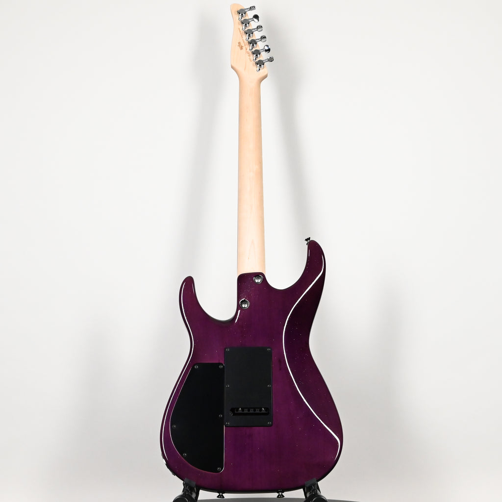 Tom Anderson Custom Angel Electric Guitar- Sheer Purple Wipeout w/ Binding 2026 (08-27-26P)