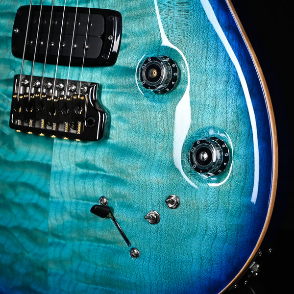 PRS Modern Eagle V Wood Library/ 10-Top Electric Guitar- Lake Blue 2024 (0393773)