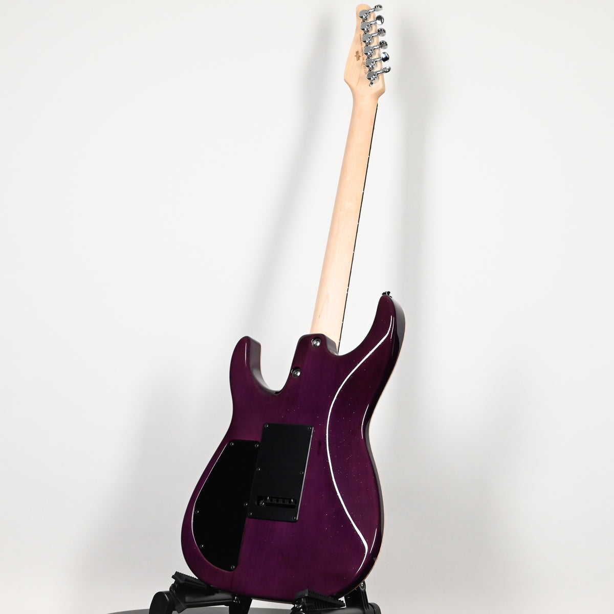 Tom Anderson Custom Angel Electric Guitar- Sheer Purple Wipeout w/ Binding 2026 (08-27-26P)