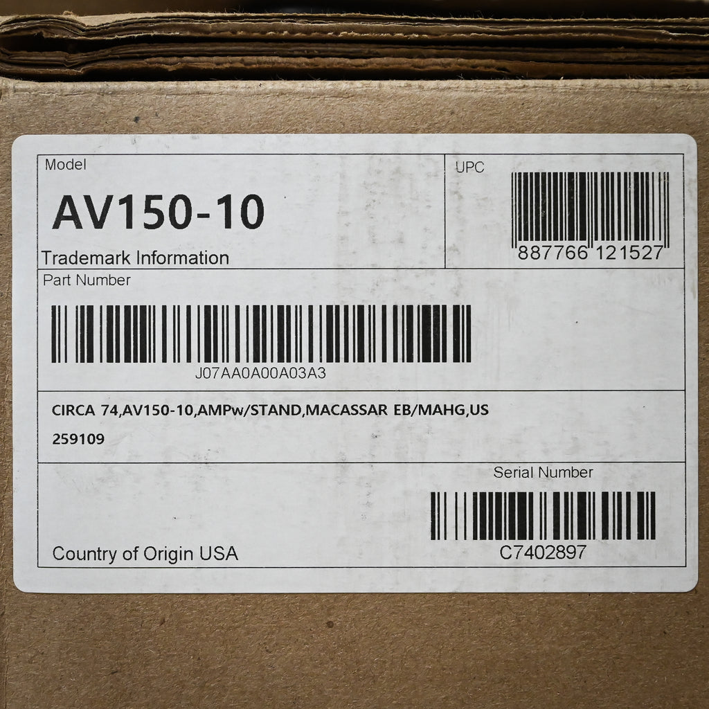 Taylor Circa 74 Amp - Macassar Ebony (C7402897)