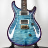 PRS Custom 24 Wood Library w/ 10-Top, Brazilian Rosewood, & 58/15 LT Pickups- Aquableux Purple Burst 2025 (0420377)