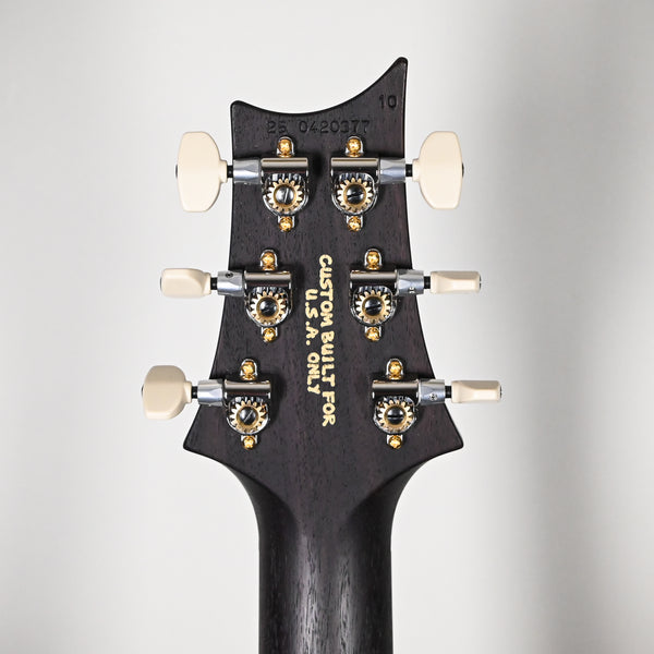 PRS Custom 24 Wood Library w/ 10-Top, Brazilian Rosewood, & 58/15 LT Pickups- Aquableux Purple Burst 2025 (0420377)