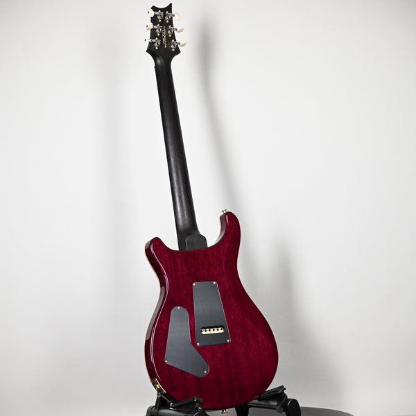 PRS Custom 24 Wood Library w/ 10-Top, Brazilian Rosewood, & 58/15 LT Pickups- Aquableux Purple Burst 2025 (0420377)