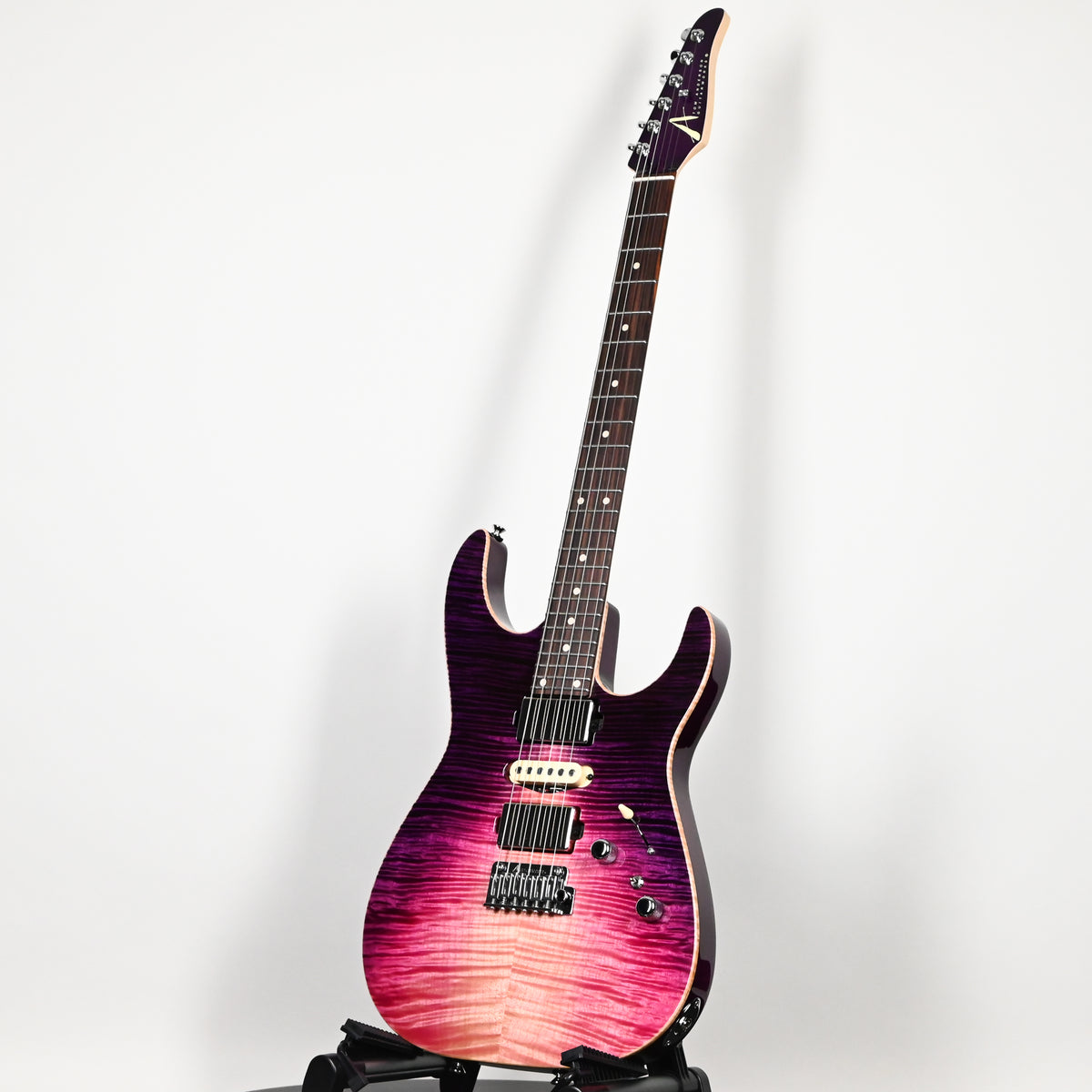Tom Anderson Custom Angel Electric Guitar- Purple Wakesurf w/ Binding 2026 (08-16-26A)