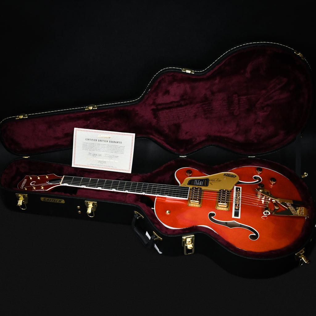 Gretsch Professional Nashville Hollow Body w/ String-Thru Bigsby- Orange Stain w/ Gold Hardware 2025 (JT25093047)