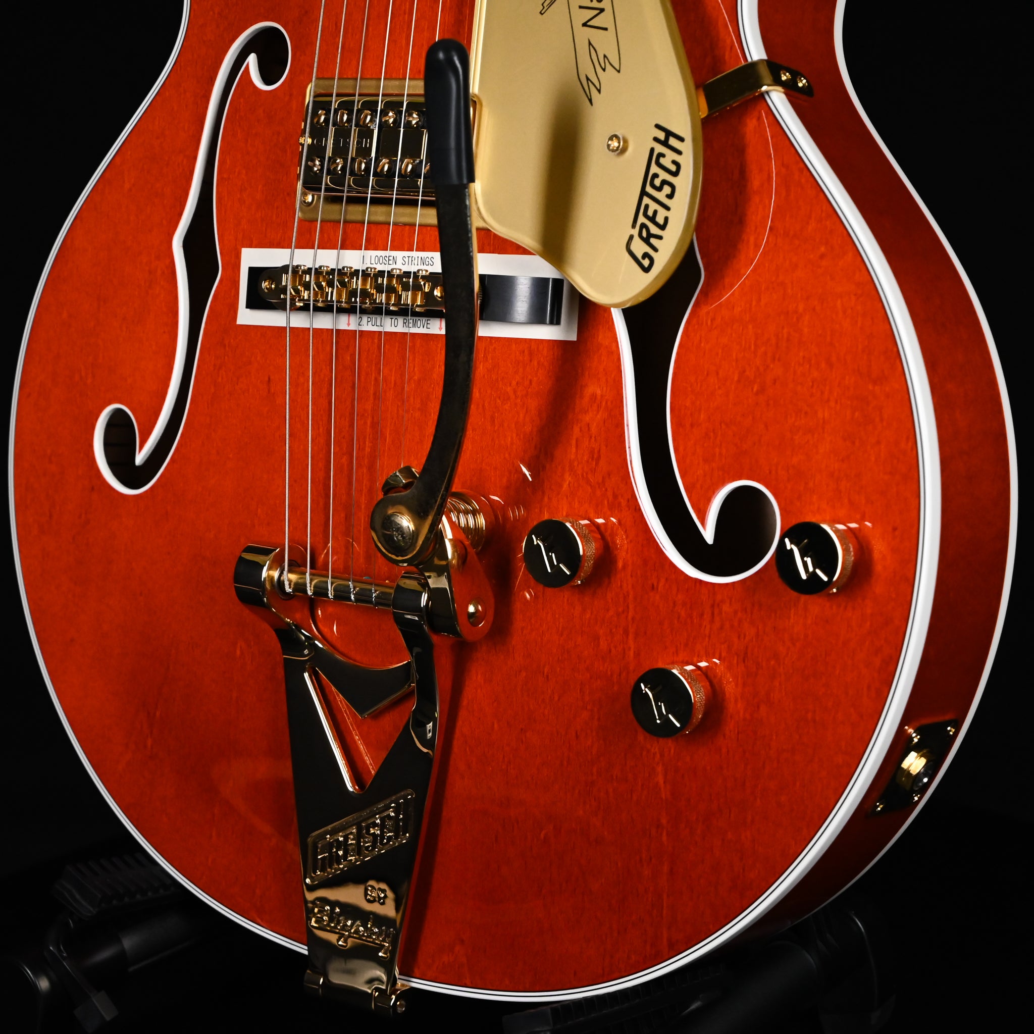 Gretsch Professional Nashville Hollow Body w/ String-Thru Bigsby- Orange Stain w/ Gold Hardware 2025 (JT25093047)