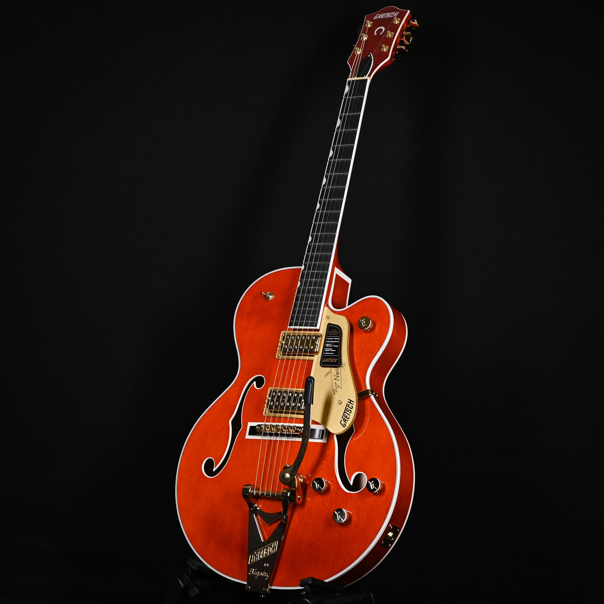 Gretsch Professional Nashville Hollow Body w/ String-Thru Bigsby- Orange Stain w/ Gold Hardware 2025 (JT25093047)